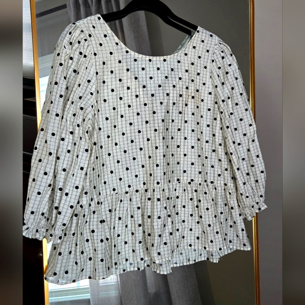 Blu Pepper Peplum Top